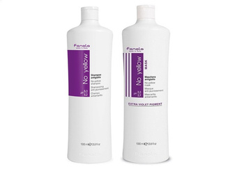 FANOLA No Yellow Szampon 1000ml+Maska 1000ml-Zestaw