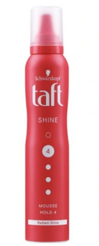 Taft Schwarzkopf Shine Hold 4  Pianka do włosów 200 ml