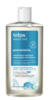 Tołpa Dermo Hair Nawilżający Szampon wspierający mikrobiom przeciw podrażnieniom 250 ml