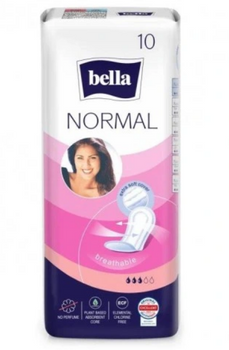 Bella Normal Podpaski higieniczne bez skrzydełek 10 szt