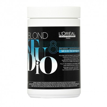 Loreal Blond Studio Multi-Techniques-8, puder do dekoloryzacji, 500g