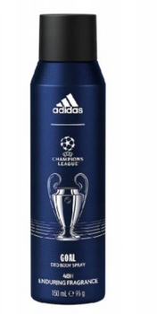 Adidas Uefa Champions League Goal Endure Antyperspirant w sprayu dla Mężczyzn 150 ml