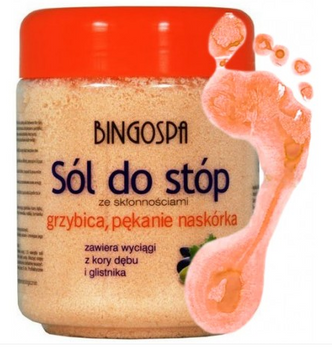 BingoSpa Sól do stóp ze skłonnościami do grzybicy i pękania nakórka 550g