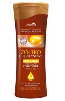 Joanna Tradycyjna Receptura Odżywka Żółtko i Olej Rycynowy 300 ml