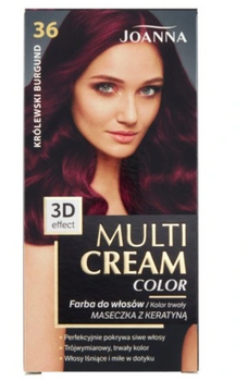 Joanna Multi Cream Color Farba do włosów Królewski Burgund 36