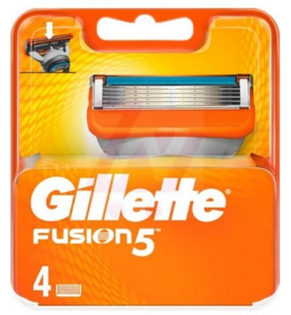 Gillette Fusion 5 Nożyki Wkłady 4 szt