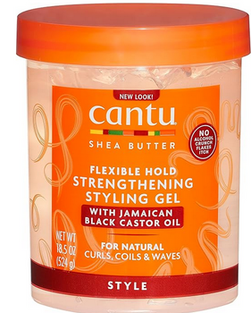 Cantu Shea Butter Flex Hold Black Castor Gel 524 g