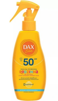 Dax Sun Emulsja ochronna Rodzinna SPF 50  200 ml