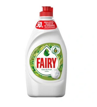 Fairy Clean&Fresh  Płyn do Mycia Naczyń Jabłko 450 ml