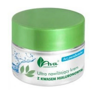 AVA Krem do twarzy Ultra Nawilżający z Kwasem Hialuronowym 50 ml