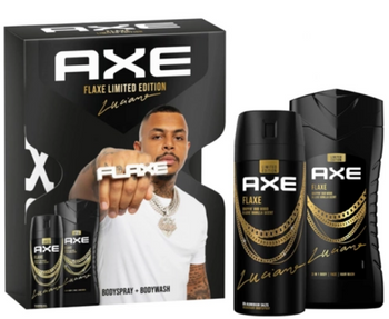 Axe Flaxe Limited Edition Zestaw prezentowy dla mężczyzn Żel pod prysznic 250 ml + Dezodorant spray 150 ml