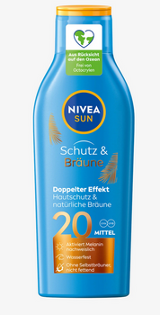 NIVEA SUN Balsam nawilżający do opalania SPF 20 200 ml