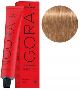 Schwarzkopf Farba Igora Royal 60ml 8-65 JASNY BLOND CZEKOLADOWO-ZŁOTY