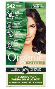 Joanna Naturia Organic Farba do włosów Kawowy 342