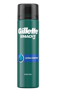 Gillette Mach3 Extra Comfort Żel do golenia dla mężczyzn 200 ml
