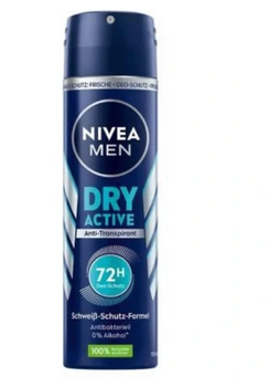 Nivea Men Dry Active Antyperspirant dla mężczyzn 150 ml