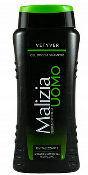 Malizia Men Żel pod prysznic i Szampon 2 w 1 Vetyver 250 ml