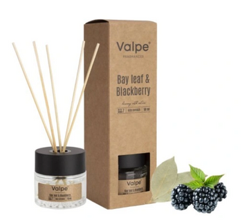 Bispol Dyfuzor Patyczki zapachowe Liść laurowy & Jeżyna 50 ml