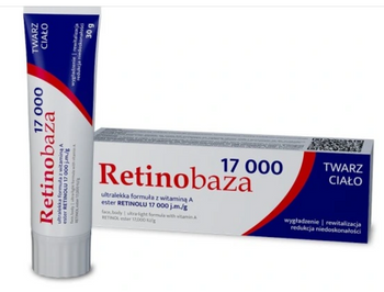 Retinobaza 17000 Krem Witamina A 1% Retinolu 30 ml