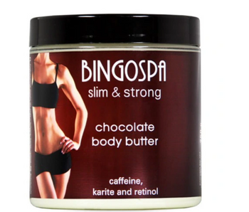 BingoSpa Czekoladowe Masło do ciała 250 g kofeina/retinol