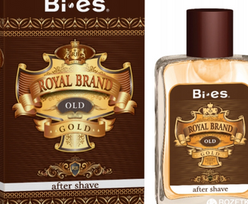 Bi-es Brand Royal Gold Płyn po goleniu dla mężczyzn 100 ml