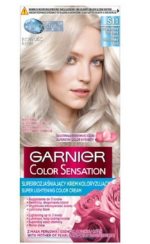 Garnier Color Sensation Farba do włosów S11 Przydymiony Ultra Jasny Blond