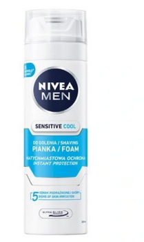 Nivea Foam Men Sensitive Cool Pianka do golenia 200 ml