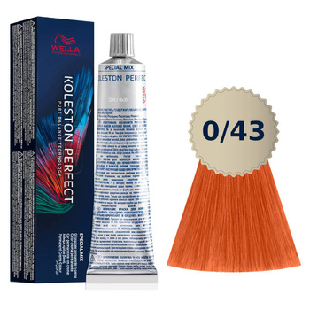 Wella Koleston Perfect Me+ 0/43 farba 60ml