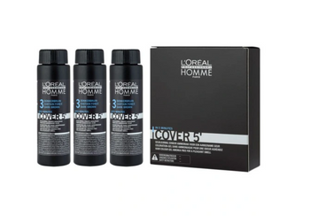 Loreal Homme Cover 5 tonująca farba do włosów 5 Light Brown 3x50 ml
