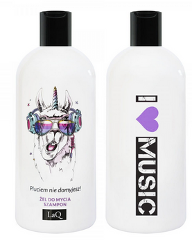 Laq Żel do mycia i szampon do włosów 2w1 300 ml LAMA