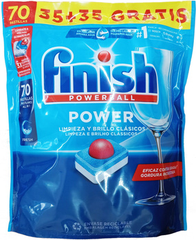Finish Powerball Power Kapsułki do zmywarki 70 szt (35+35 gratis)
