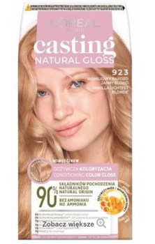 L'Oreal Paris Casting Creme Gloss Farba do włosów 923 Waniliowy Bardzo Jasny Blond