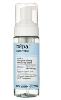 Tołpa Authentic Pianka do mycia twarzy nawilżona skóra 150 ml