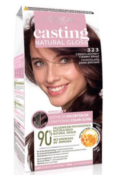 L'Oreal Paris Casting Creme Gloss Farba do włosów  323 Czekoladowy Brąz