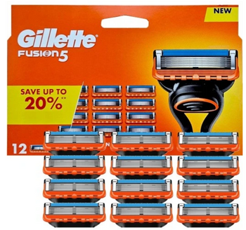 Gillette Fusion 5 Nożyki Wkłady 12 szt