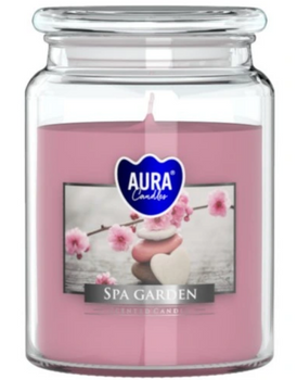 Bispol Świeca Zapachowa w Szkle 500 g Ogród SPA