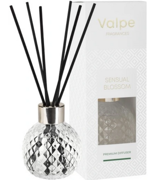 Bispol Dyfuzor Patyczki zapachowe w kryształowym szkle 100 ml    Zmysłowy kwiat