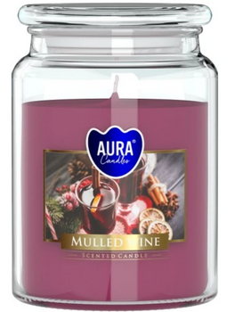 Bispol Świeca Zapachowa w Szkle 500 g Grzane Wino