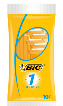 Bic Jednorazowa Maszynka Jedoostrzowa do golenia Sensitive 10 szt