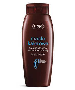 Ziaja Masło Kakaowe Emulsja do skóry normalnej i suchej twarz i ciało 200ml