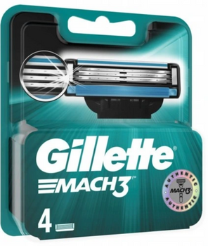 Gillette Mach3 Wkłady do maszynek 4 szt