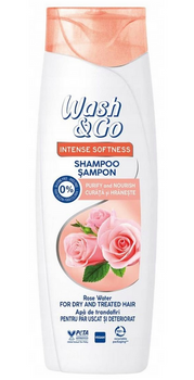 Wash&Go Szampon Rose Water 360 ml