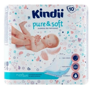 Kindii Podkłady Pure&Soft 10 szt
