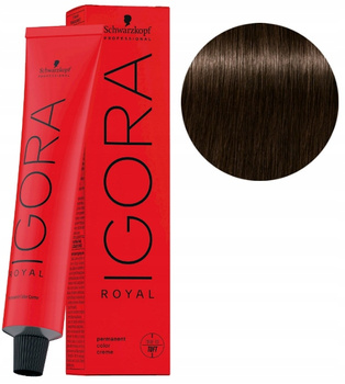 Schwarzkopf Farba Igora Royal 60ml 3-65 C. BRĄZ CZEKOLADOWO ZŁOTY
