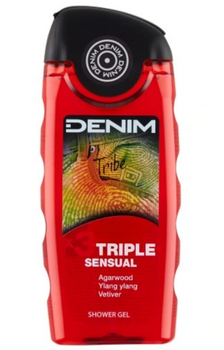 Denim Tribe Żel pod prysznic x3 Triple Sensual  250 ml