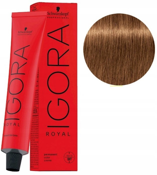 Schwarzkopf Farba Igora Royal 60ml 7-55 ŚREDNI BLOND ZŁOTY EXTRA