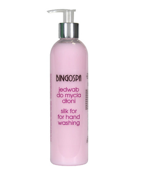 BingoSpa Silk Mleczko z jedwabiem do mycia dłoni 300ml