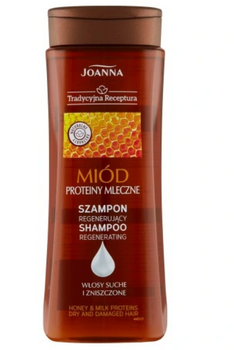 Joanna Tradycyjna Receptura Szampon Miód i Proteiny mleczne 300 ml