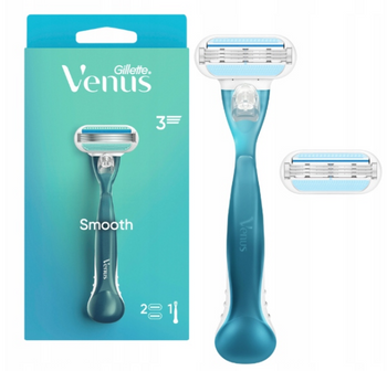 Gillette Venus Smooth Maszynka do golenia + 2 wkłady