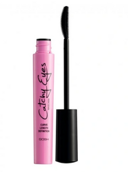 Gosh Catchy Eyes Mascara tusz do rzęs Black 8 ml Kocie Oczy